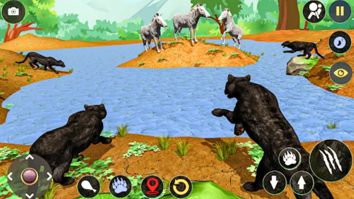 Black Panther Simulator android App screenshot 0